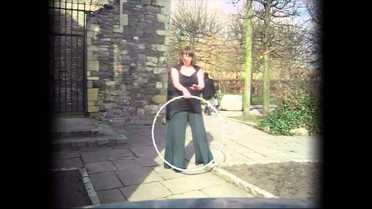 Cat Hoops in Castle Park Bristol