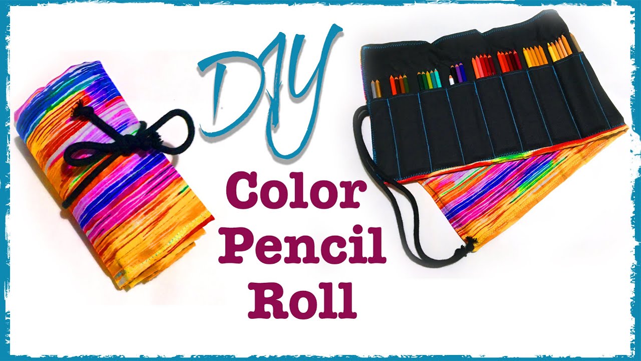 Color Pencil Roll | DIY | Diving Head First
