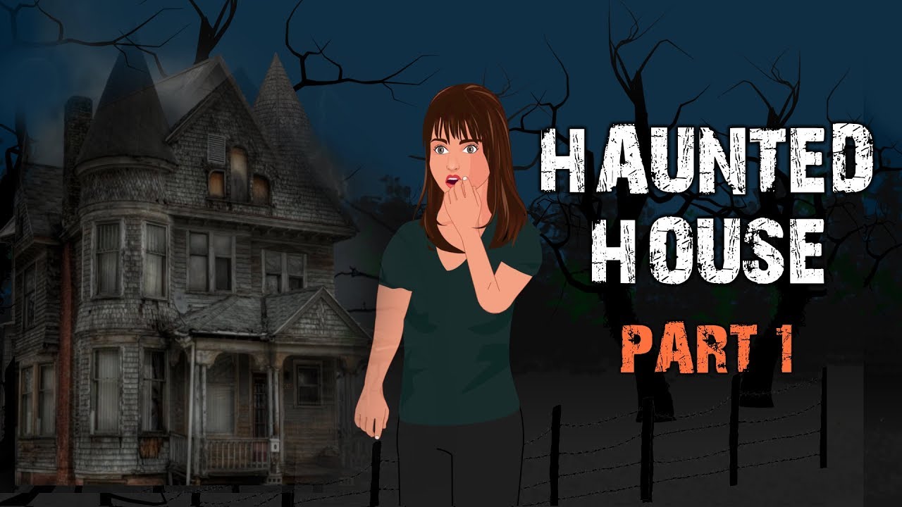 Haunted House Halloween Animated Horror Story - Part 1