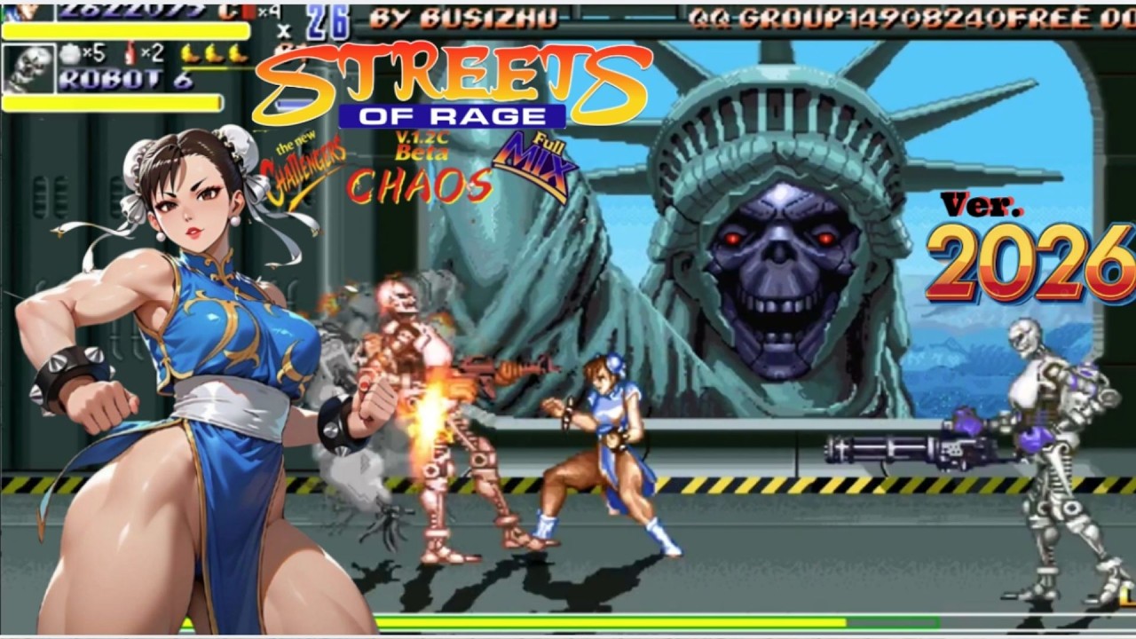 ✅Streets of Rage Chaos | SOR3-2X-1.2C [No OpenBOR] gamer - games - fãdejogos
