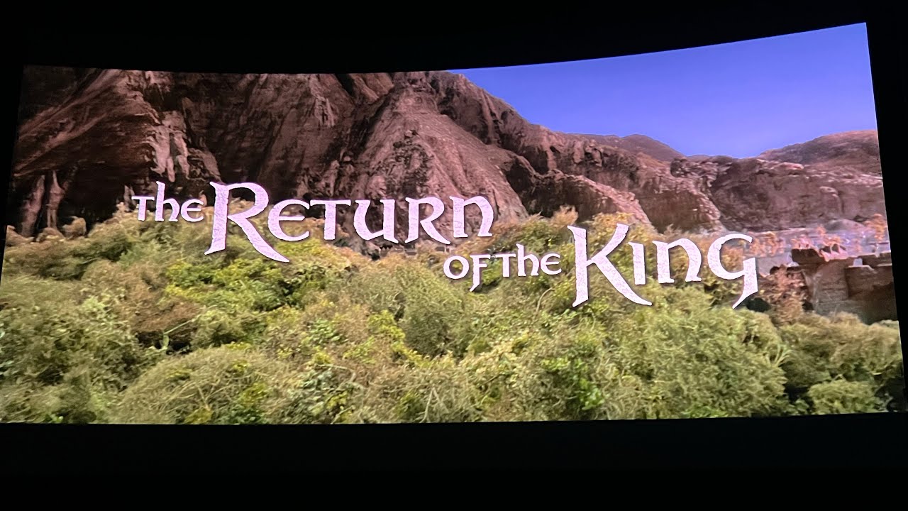 Peter Jackson’s final video message before The Return of the King The Lord of the Rings