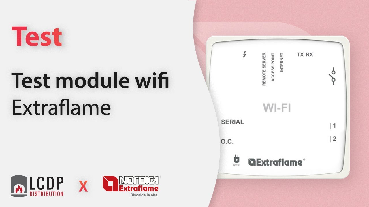 Test module wi fi Extraflame