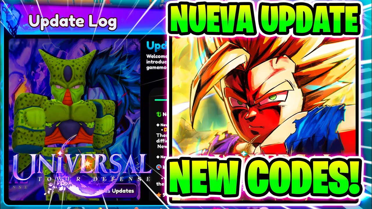 NUEVOS PORTALES🌌NUEVAS UNIDADES en UNIVERSAL TOWER DEFENSE [DBZ UPDATE]