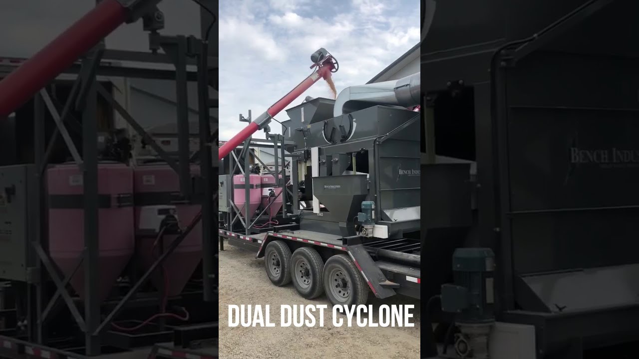 Bench Industries Portable Seed Cleaner and Treater