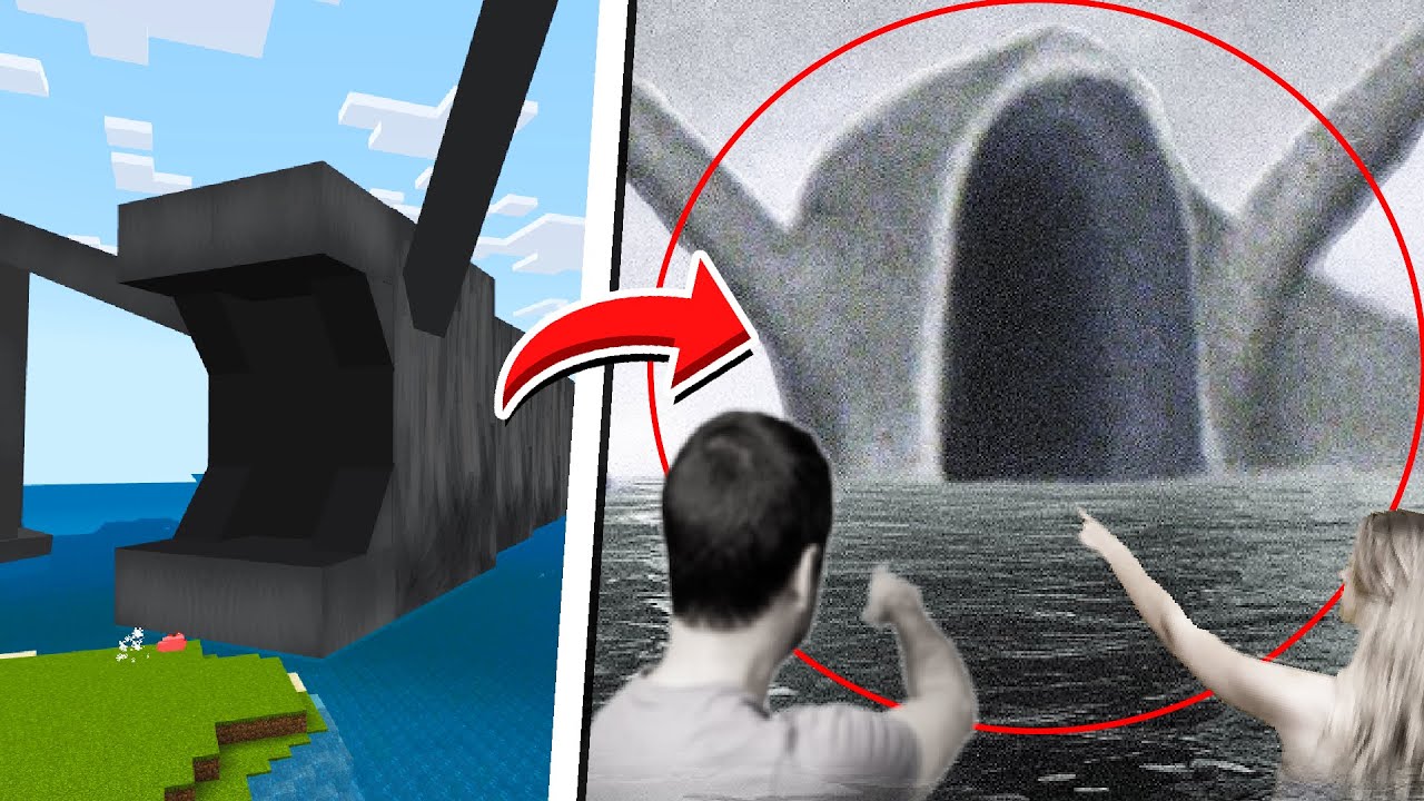 SEA EATER do Minecraft CAPTURADOS NA VIDA REAL!