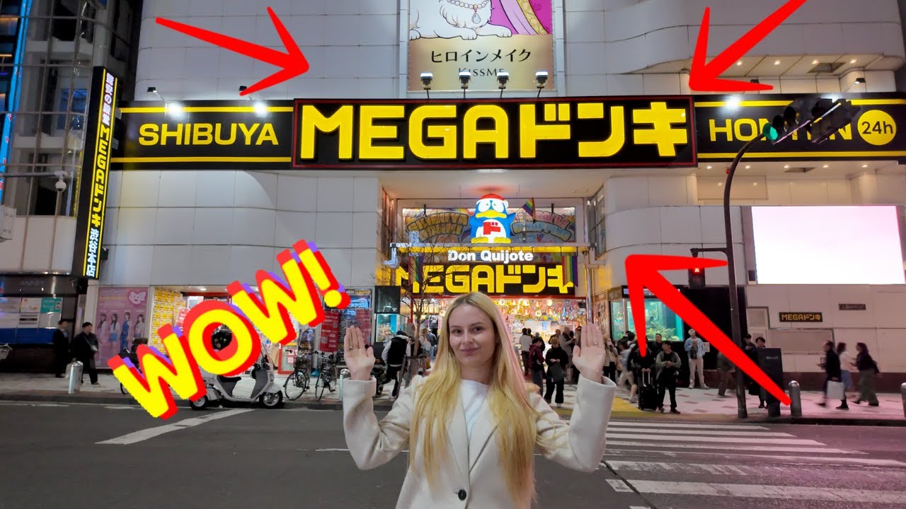 Der größte Don Quijote in Shibuya: Verrückte Produkte & Preise aus Japan!