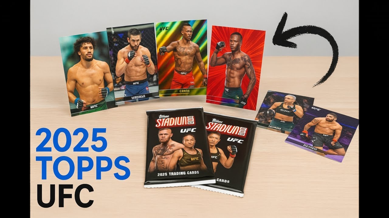 2025 Topps Stadium Club UFC Mega Box Rip