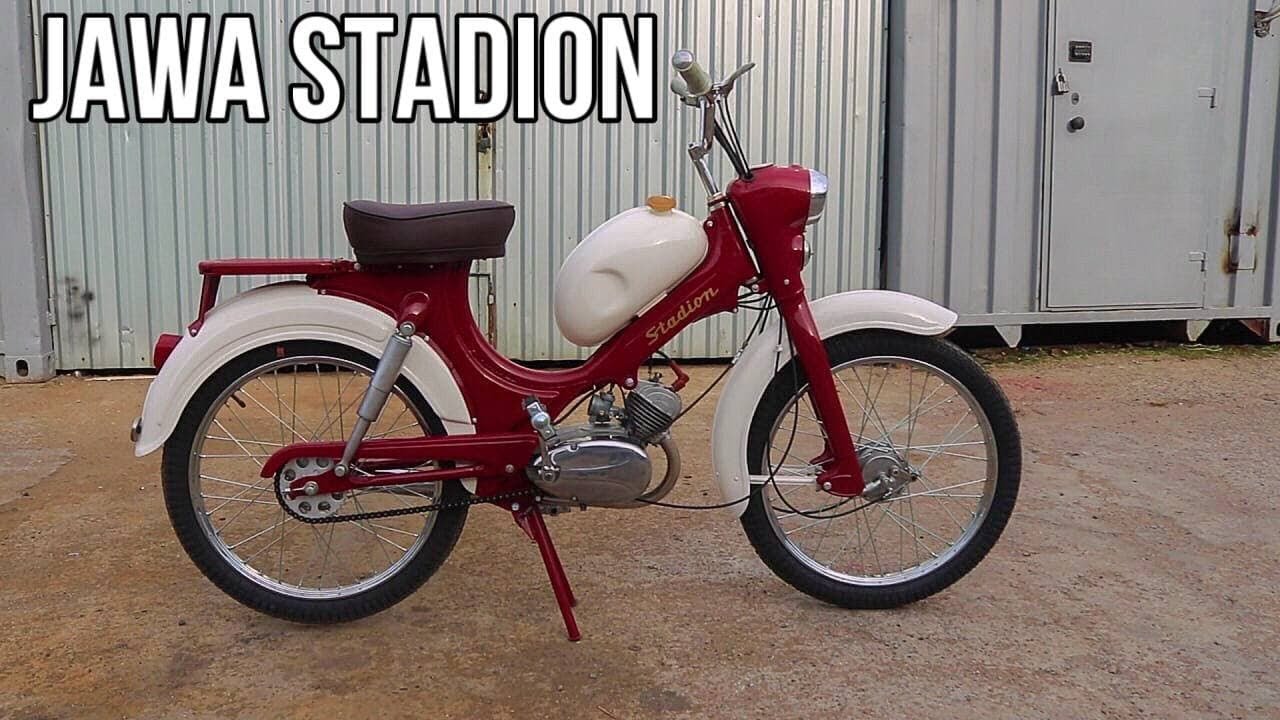 Мопед Ява Cтадион/Jawa Stadion от мотоателье Ретроцикл