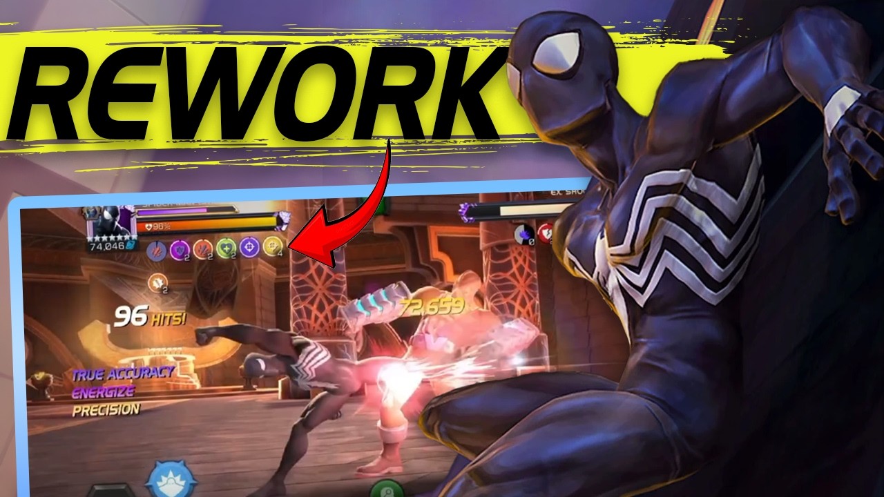 Бафф/реворк Симбионта Человека-паука | Слухи подтвердились! | Marvel Contest of Champions