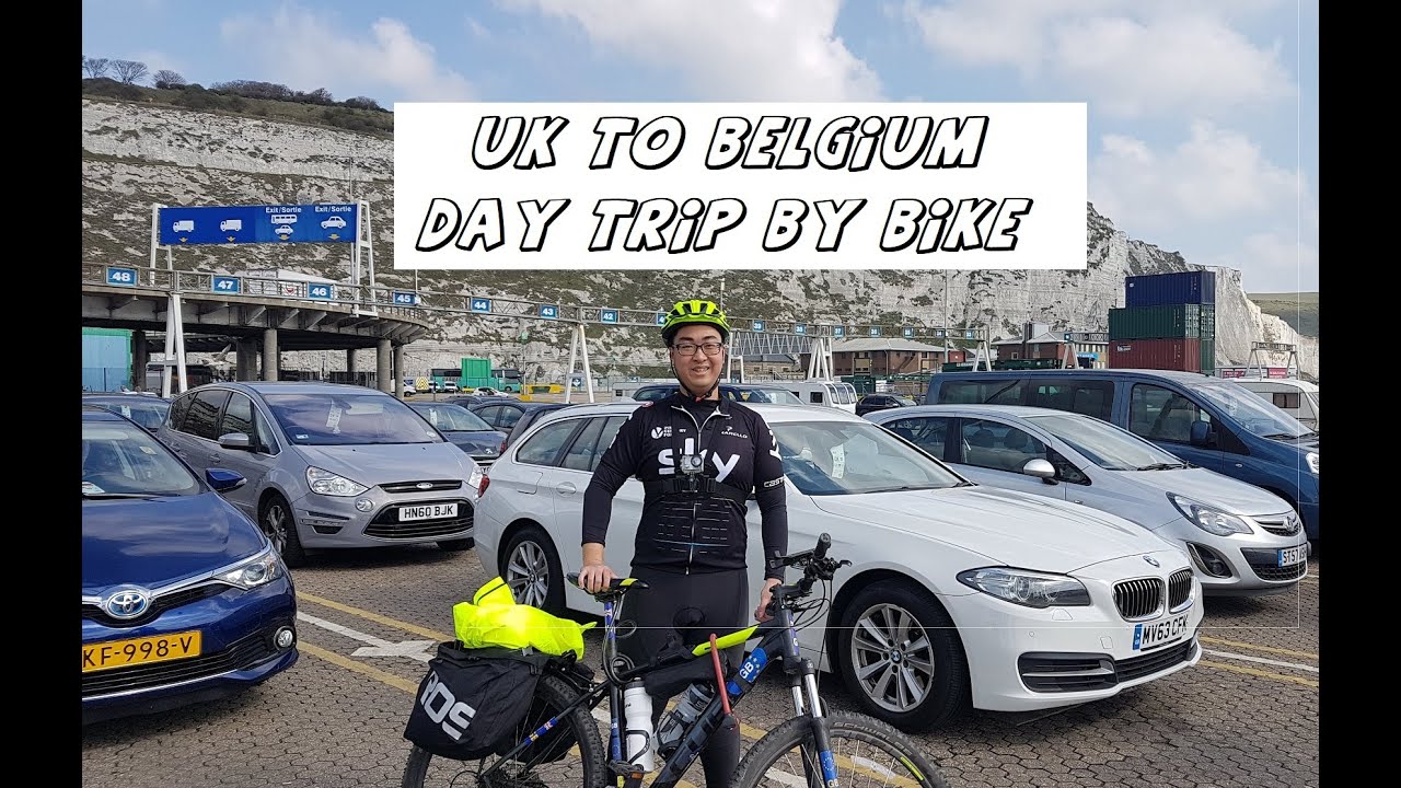 UK to Belgium - Day trip by bike (via France) | No Tony No Party