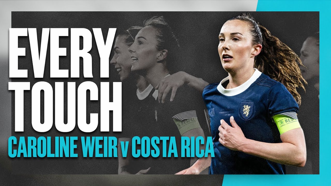 Caroline Weir v Costa Rica | Midfield Masterclass! | Every Touch - Player Highlights