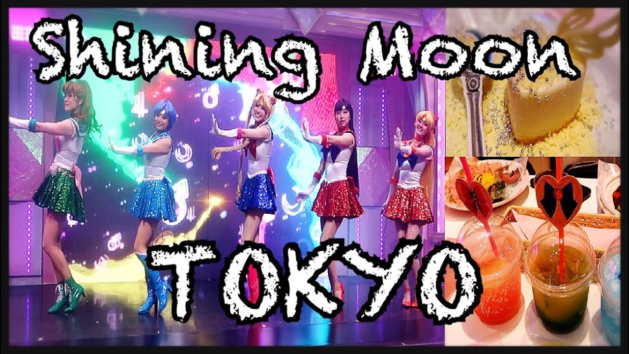 SHINING MOON TOKYO and LAFORET SAILOR MOON STORE (Eng subs)