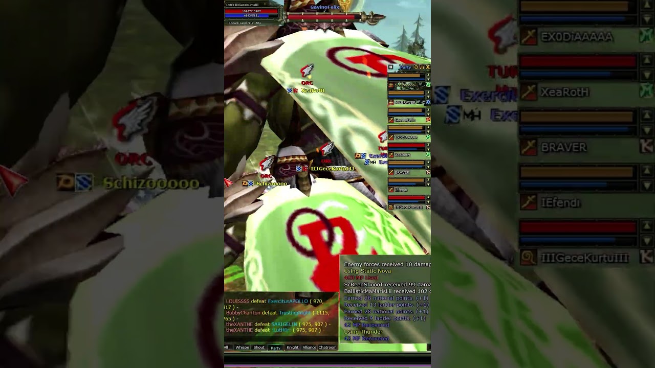 Bu server başka  #games #show #gaming #knightonline #time  #haha #gamer #war #mmorpg #eğlence