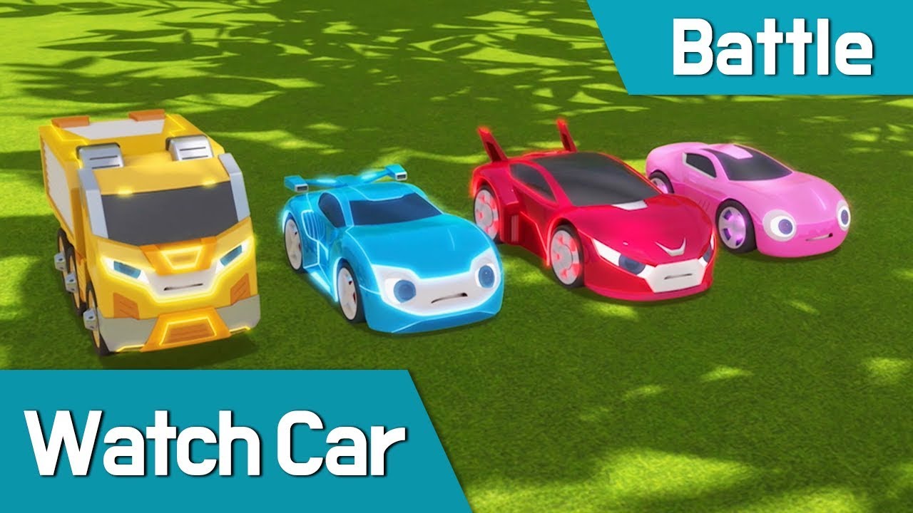 [Watch car Battle Scene15] Bluewill, Avan, Poti, Sona VS Monster-Car