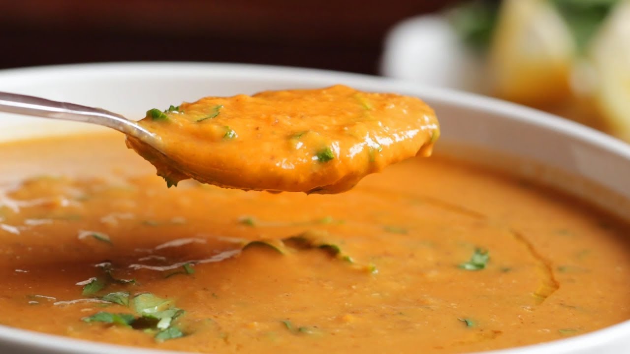 Healthy Lentil Soup | Masoor Dal Soup