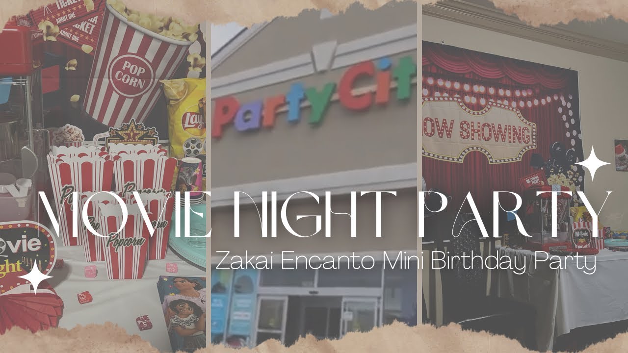 diy movie night party  ... encanto themed 🌸
