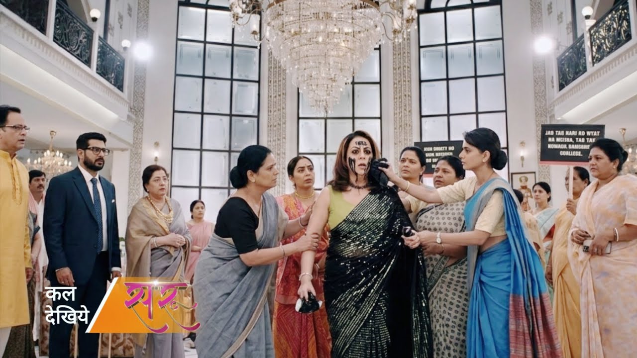 Saru||2 March||Today Episode.||Mahila Morcha Ki Aurato Ne Kiya Urmila Ka Muh Kaala