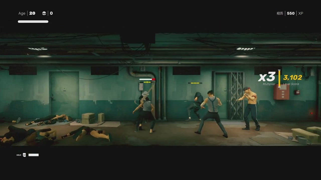 Sifu Master Hand Outfit, No Hit, Master Difficulty, Old Boy Hallway