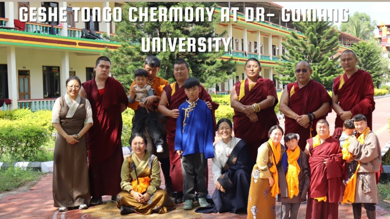 GESHE TONGO CHERMONY AT DR- GOMANG UNIVERSITY