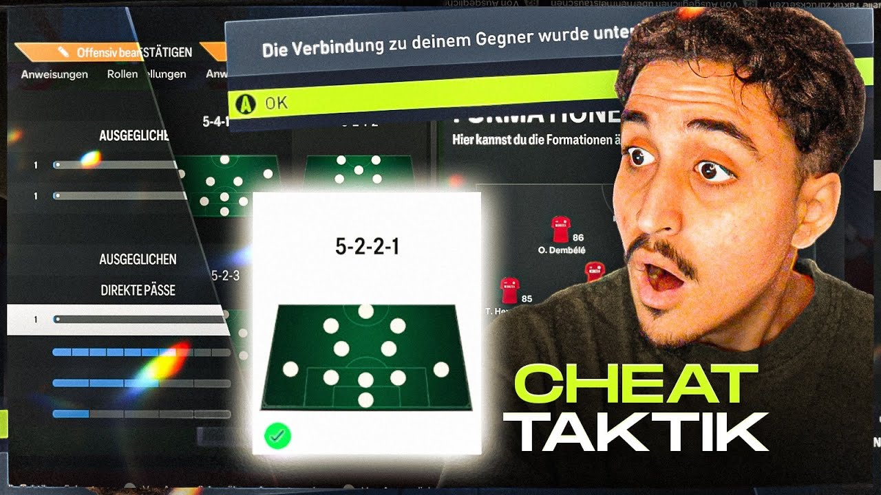 🤫DIESE TAKTIK IST EIN CHEAT! NEUE 5-2-2-1 FORMATION 😍 TAKTIKEN & ANWEISUNGEN IN EA FC 24!