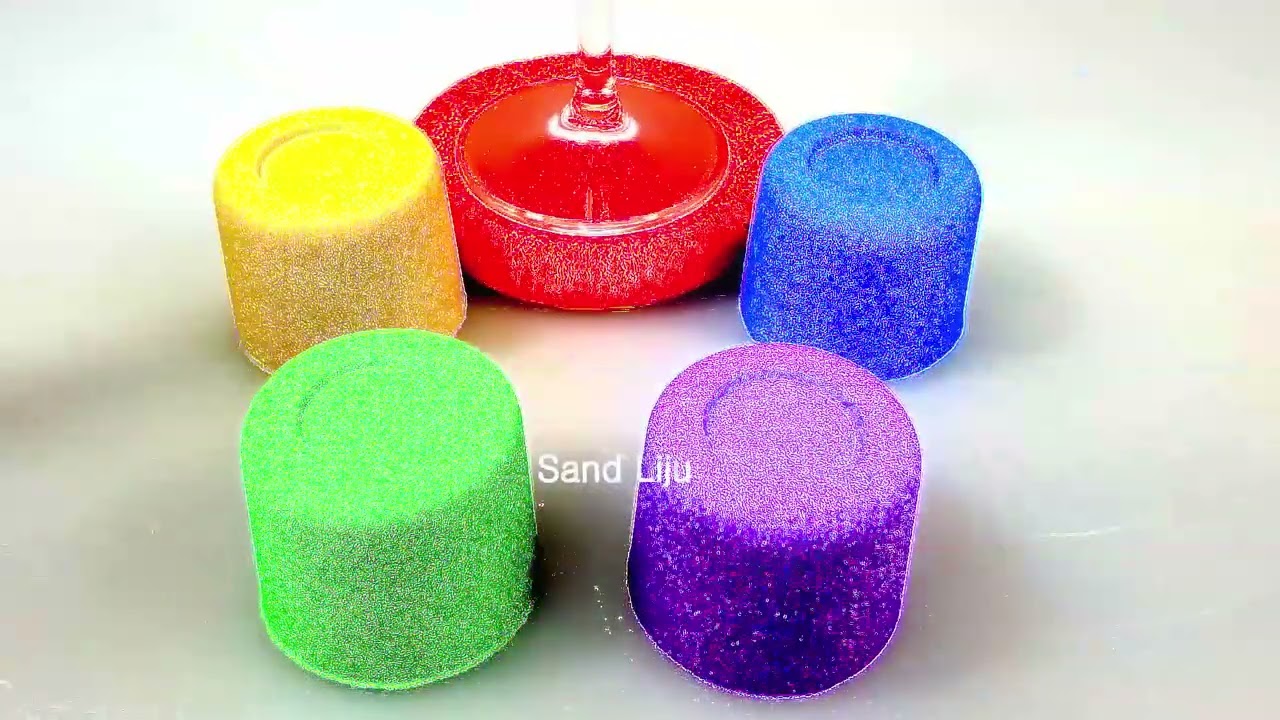 Very Satisfying and Relaxing Kinetic Sand ASMR 293