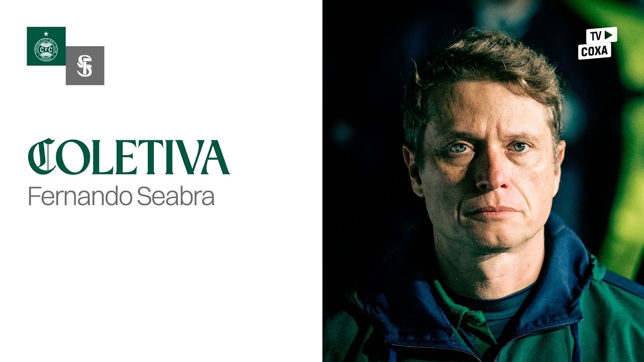 🎙️ COLETIVA | Coritiba 0x1 São Joseense | Entrevista com o técnico Fernando Seabra.