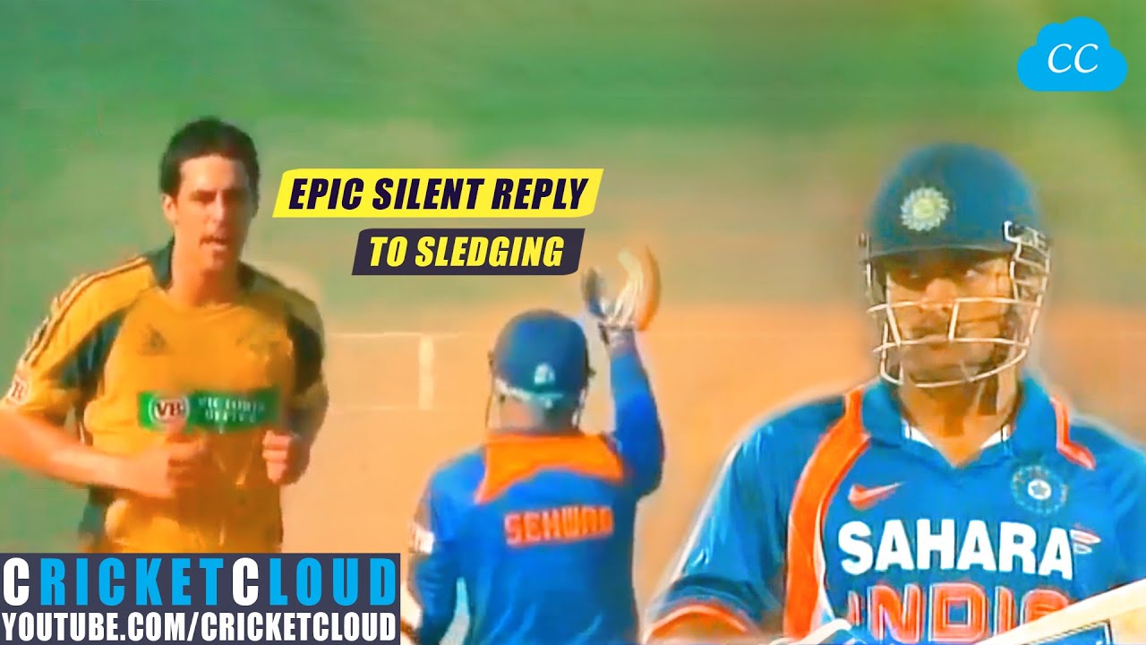 Sehwag Upset Johnson with SIX | EPIC Silent Reply to Sledging | Then Dhoni Finish in Style !!