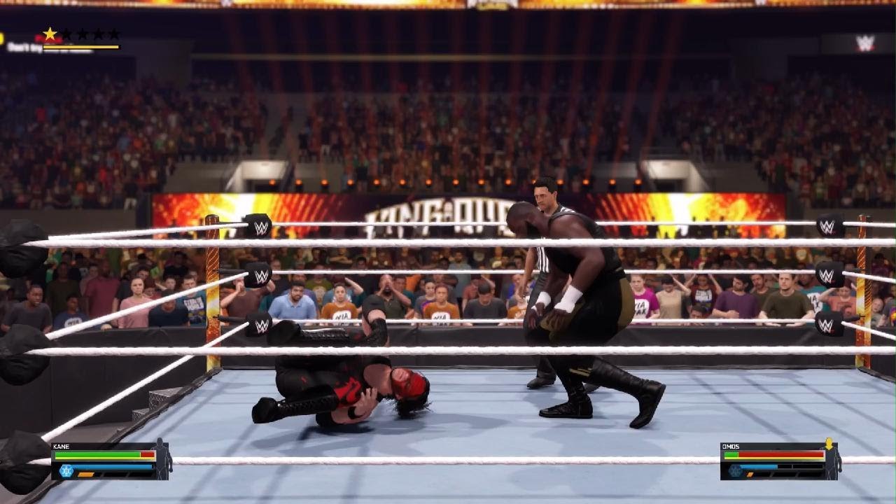 WWE 2K25 - Kane vs Omos | Extreme Rules Match | PlayStation 5