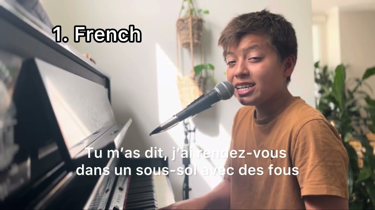 Les Champs &Eacute;lys&eacute;es - 4 Languages