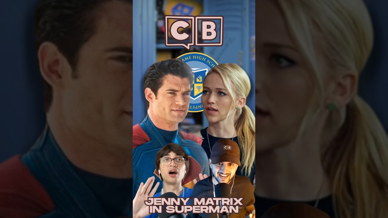 SUPERMAN CAMEO&hellip;Jenny Matrix?