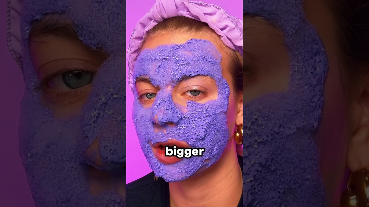 FLUFFIEST CLOUD FACEMASK OF ALL TIME!! *challenge*