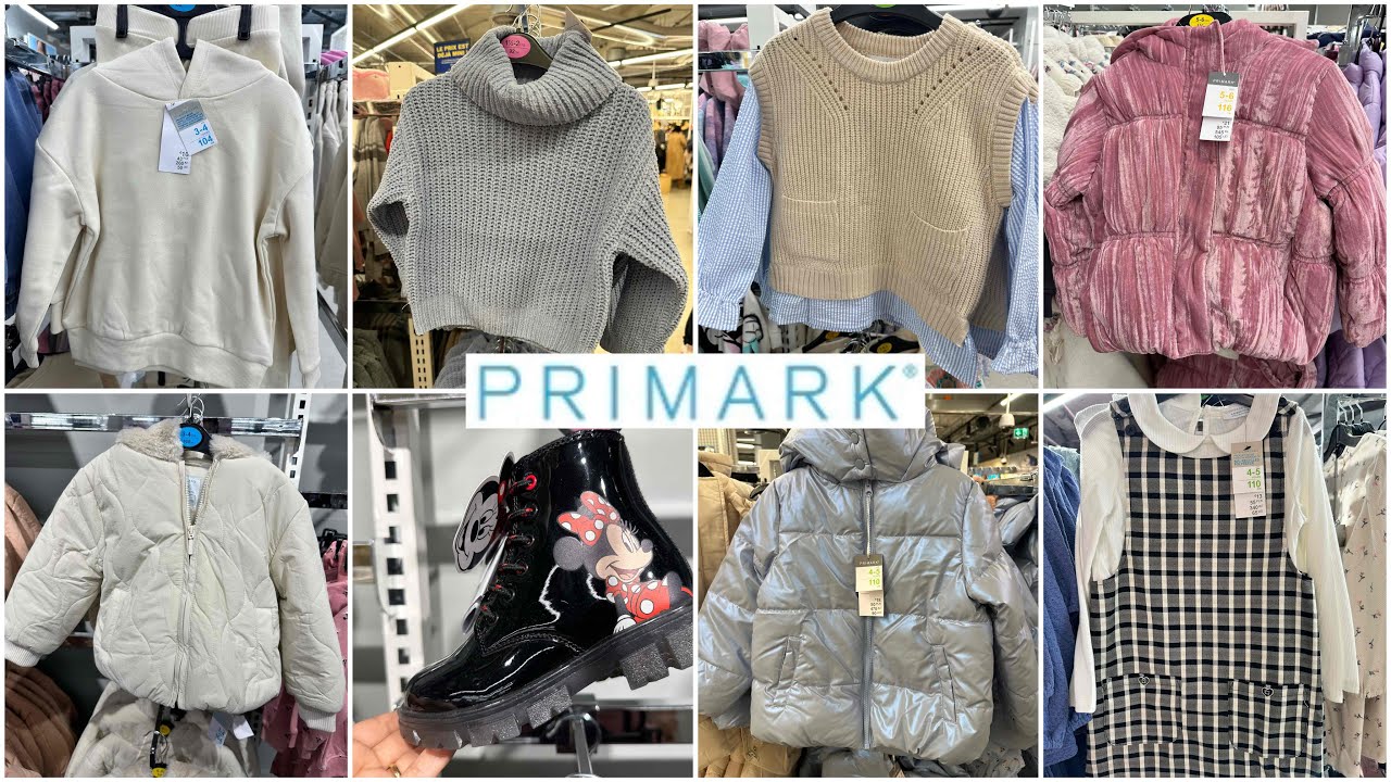 Primark kids girls clothes 1-8 years new collection / November 2024