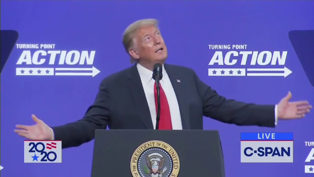 President Trump tells supporters: &ldquo;You&rsquo;re the elite.&rdquo;
