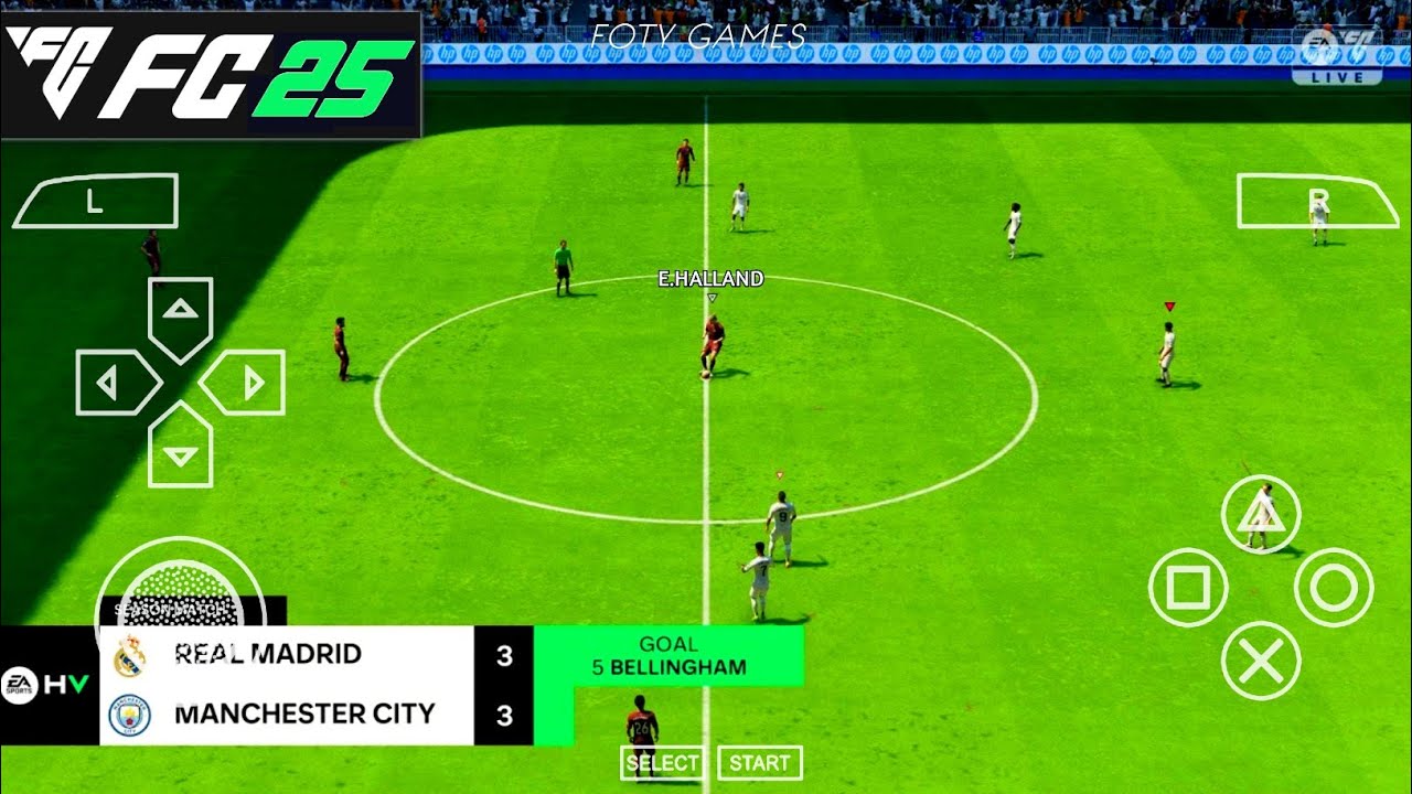 EA FC 25 PPSSPP ORIGINAL ANDROID PS5  Play On Mobile Best Graphics Offline
