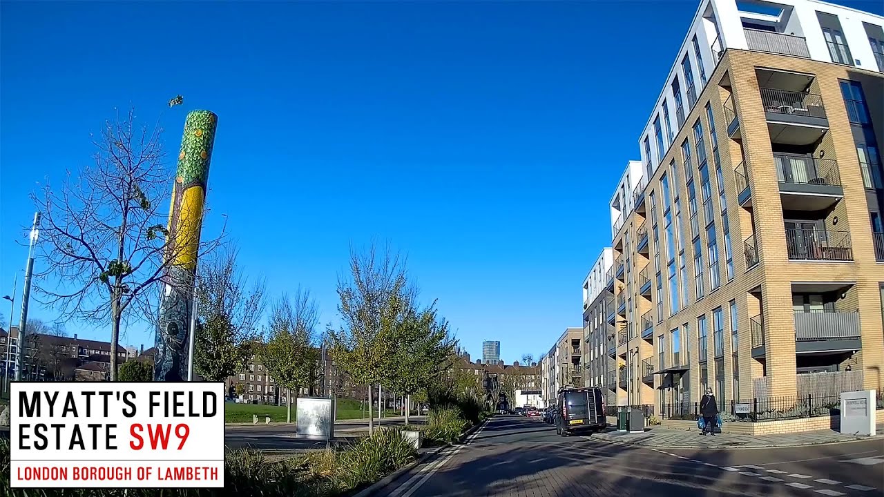 A Drive Through London Myatt's Field Estate (North/South)