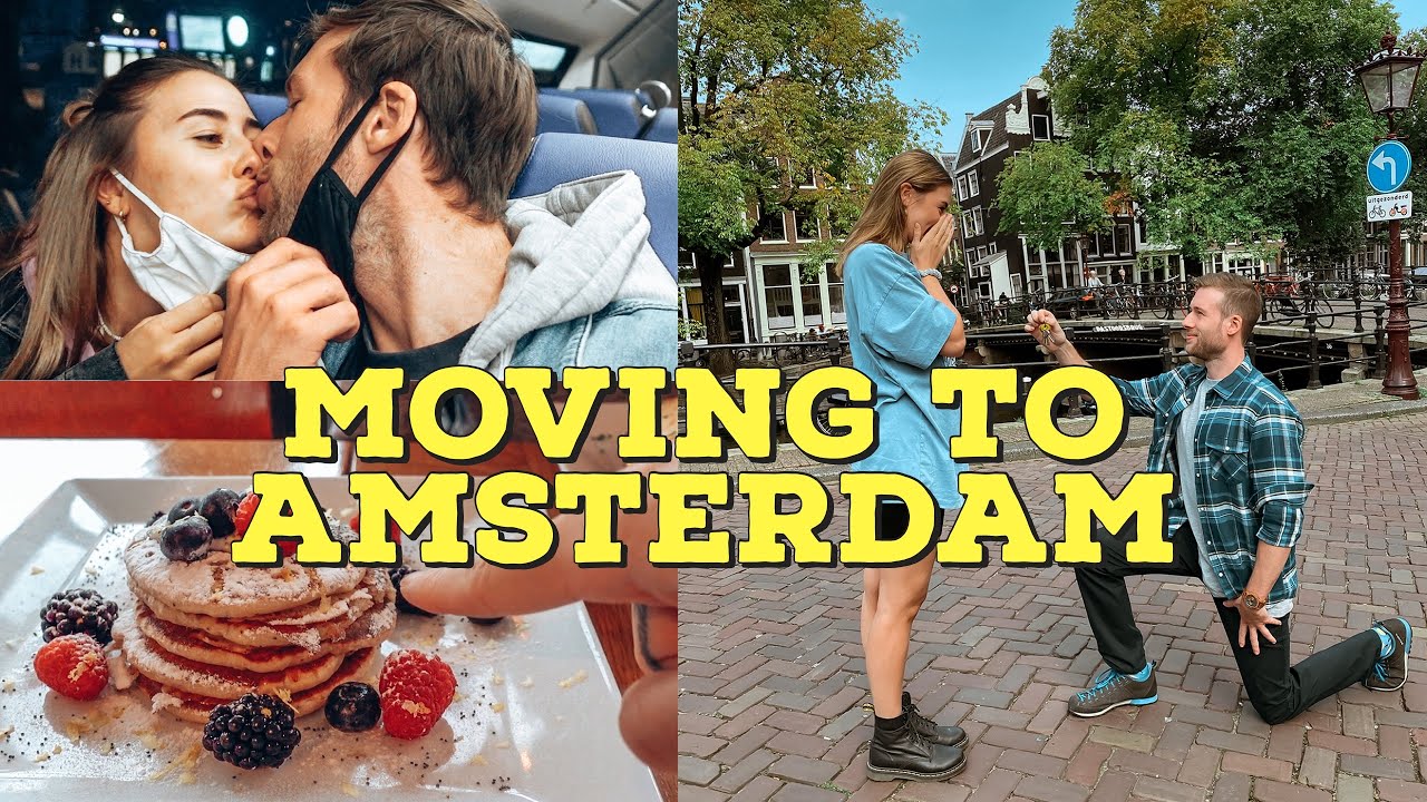 MOVING TO AMSTERDAM 😱 | VLOG #1 | Thomas & Sara