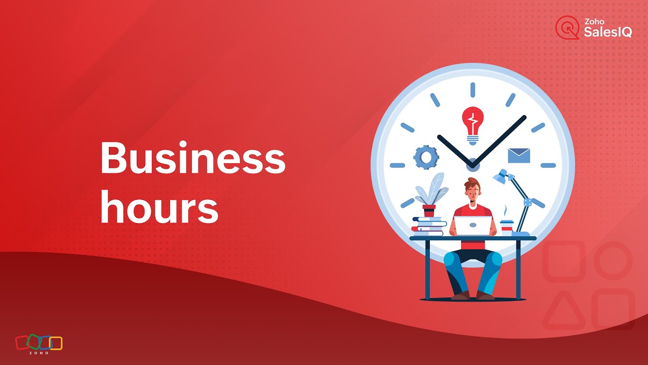 Set Business Hours for Your Live Chat Widget | Zoho SalesIQ
