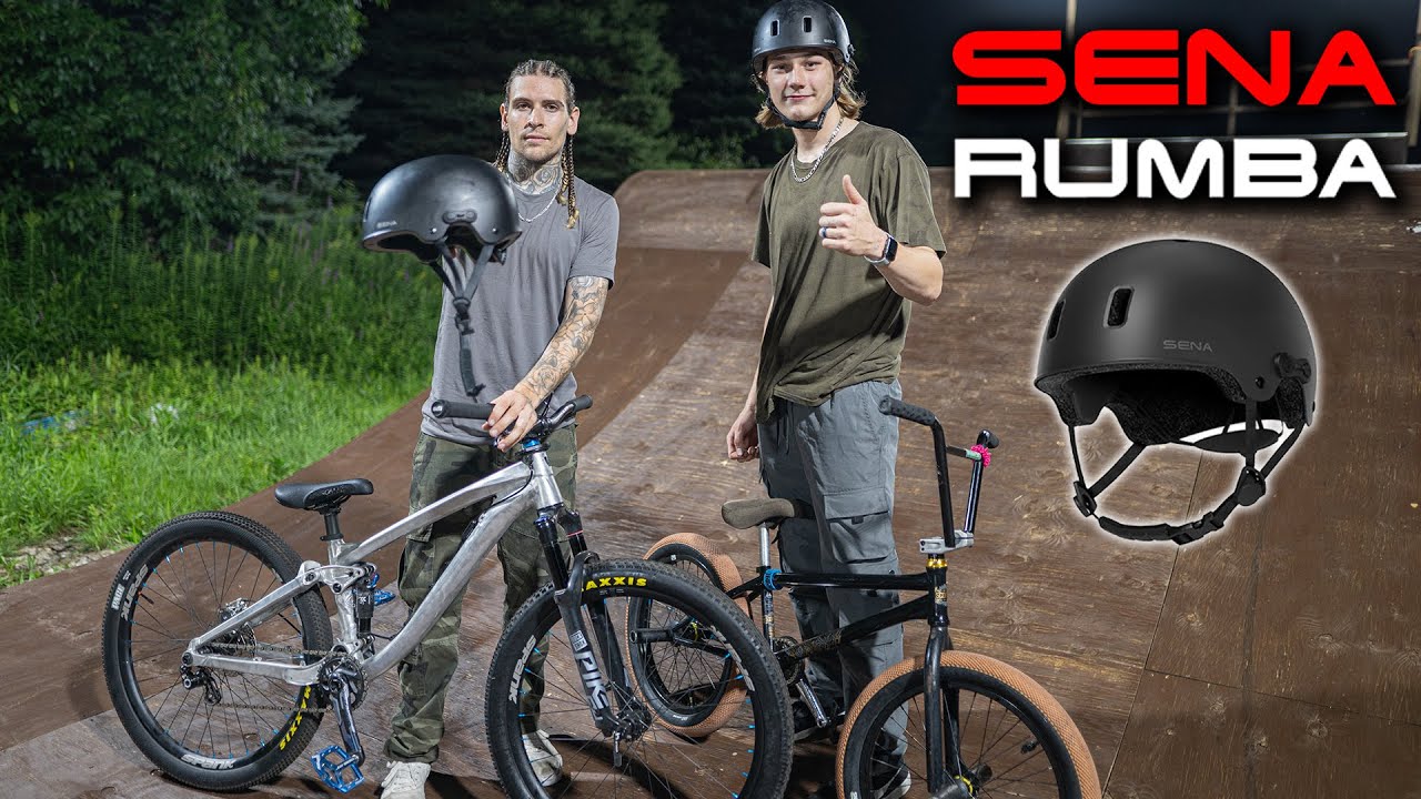 Bluetooth BMX/Skateboard Helmet:  Sena Rumba
