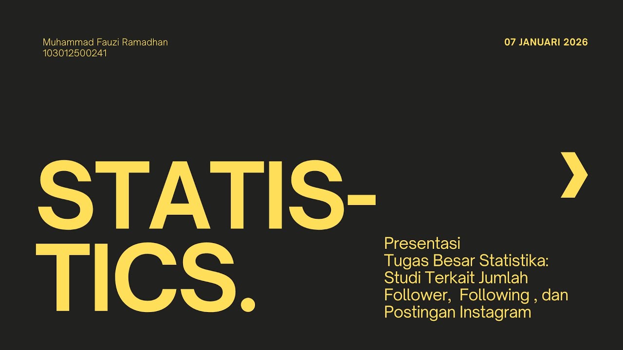 TUGAS BESAR STATISTIKA