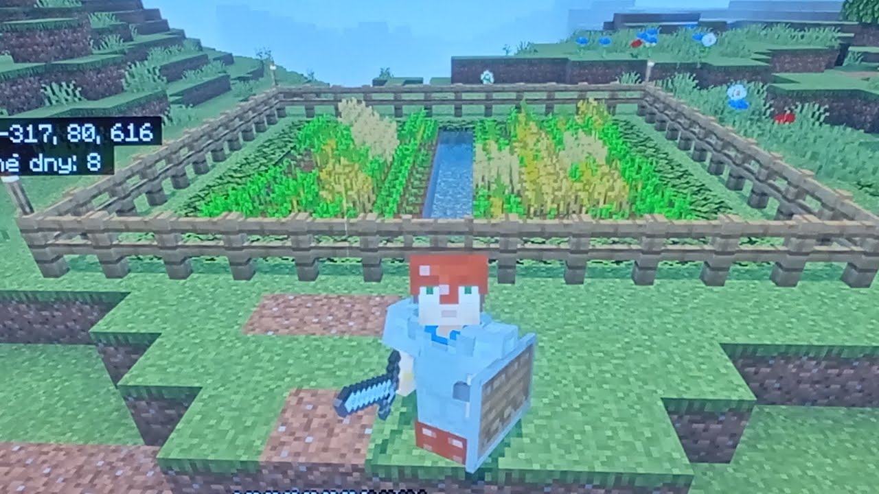 2#minecraft s mladším bratrem.🏡