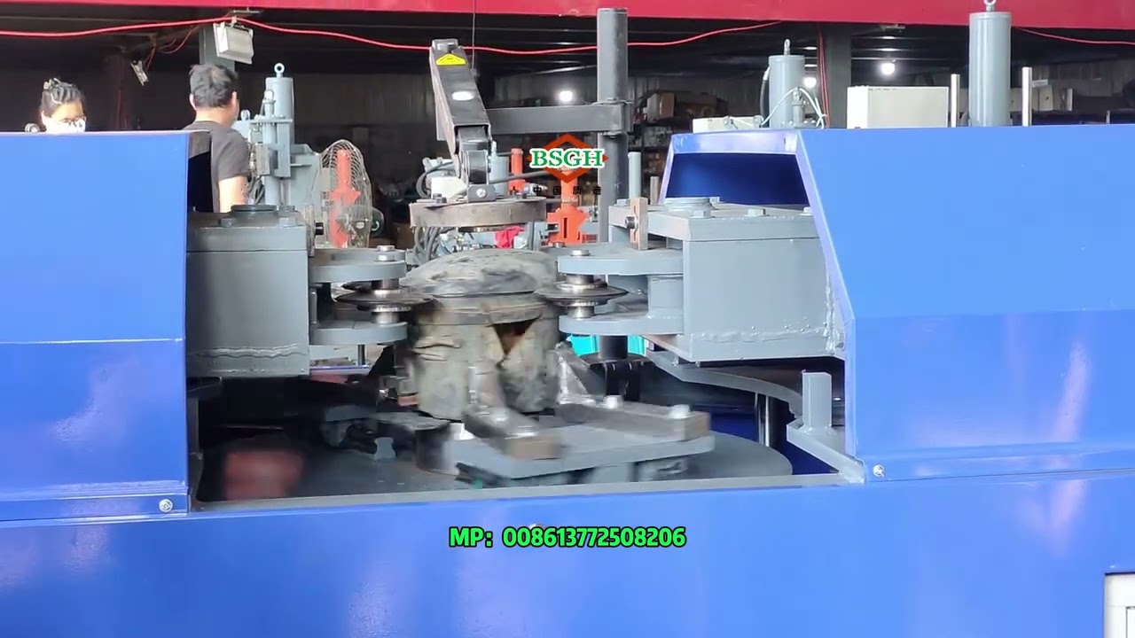Traditional Compressor Cutting Machine with 4 Cutting Blades | Efficient Compressor Recycling