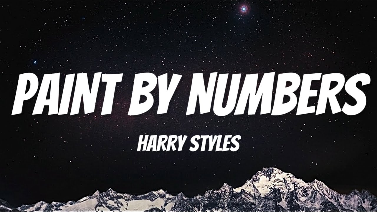 Harry Styles - Paint By Numbers (Lyrics)