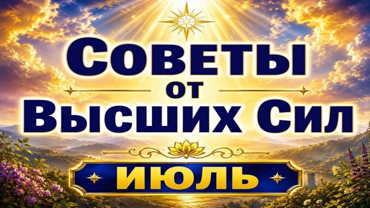Советы от Высших Сил на ИЮЛЬ 2026