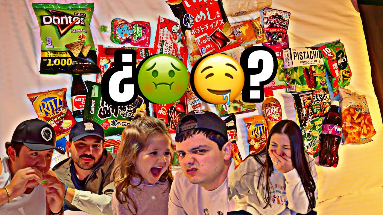 REACCIONANDO A DULCES Y BEBIDAS JAPONESES |ELKC|