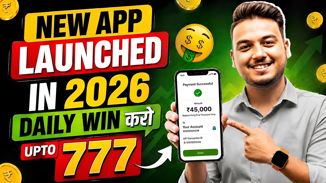Paisa kamane wala app 2026 | NEW UPI MONEY EARNING APP | New Earning App Today