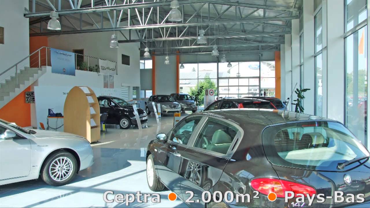 Industrial buildings, Car Showrooms and Workshops - Frisomat steel building construction company