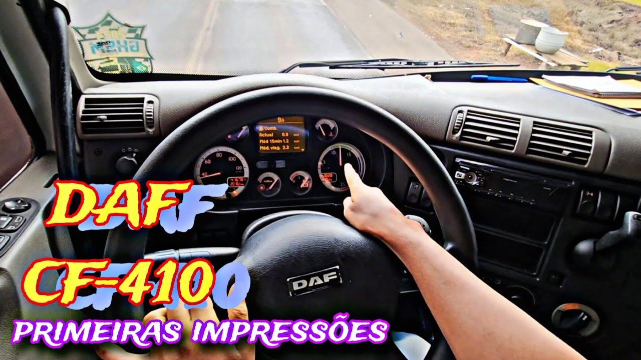 PRIMEIRAS IMPRESSÕES DO DAF CF-410 DA TRANSPORTES GRAL
