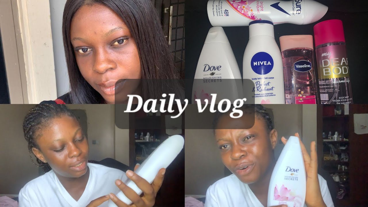 Day in my life |life of a Nigerian girl| daily vlog | skincare shopping and more #dailyliving #livin