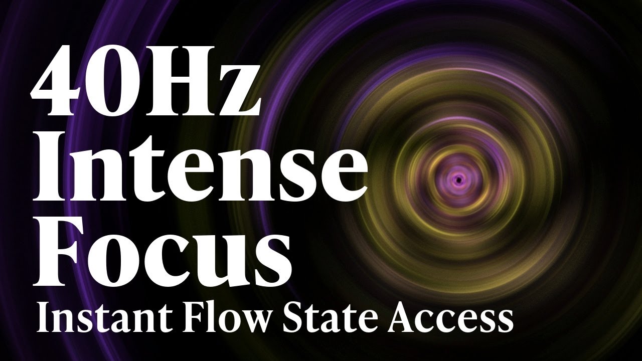 40Hz | Intense Focus: Deep Delta Mind for High-Performance Executives