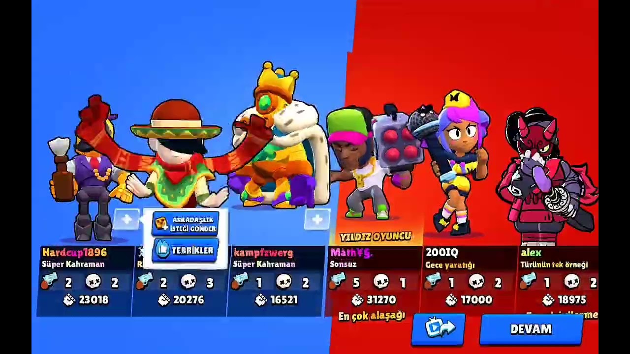 Brawl stars oynadım imran ve Brawl Stars 7. Bölüm
